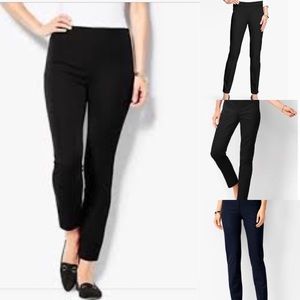 Talbots Black Signature Ankle Pants